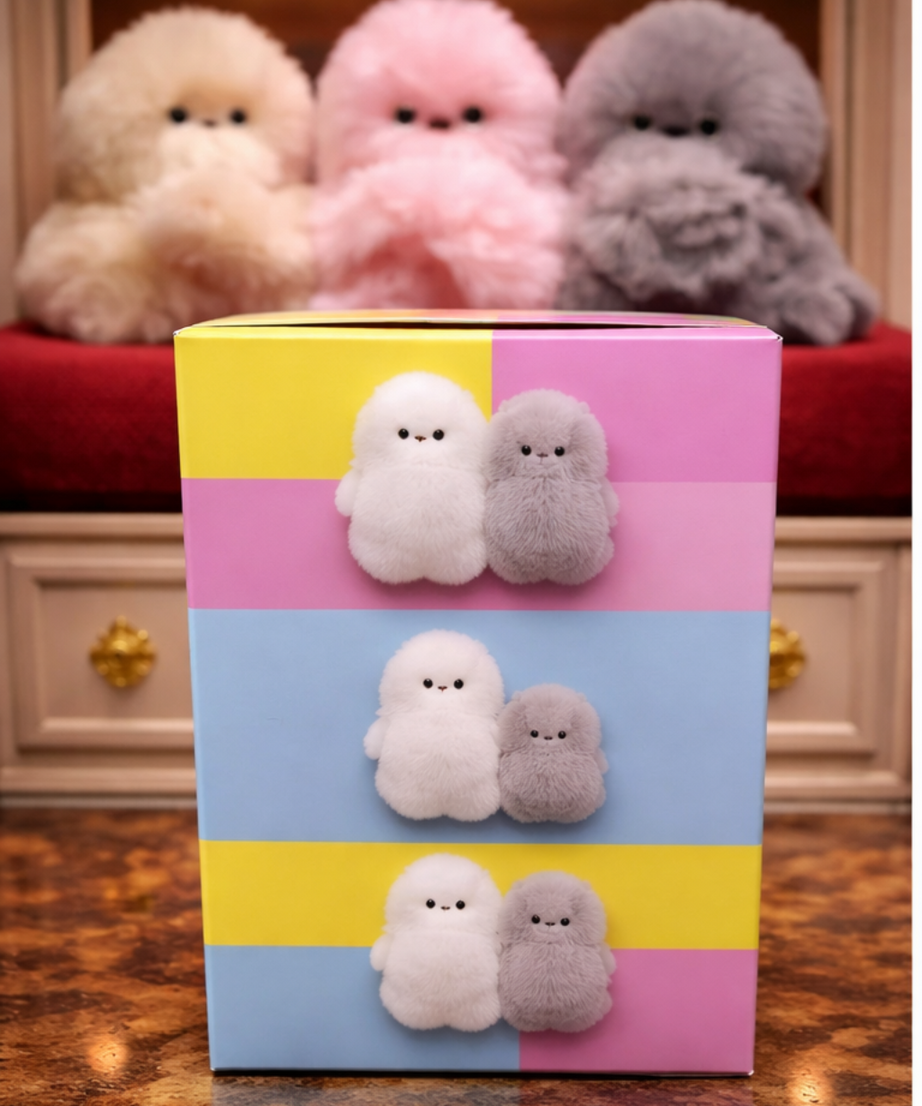 Mirumi Interactive Plush Toy Touch & Sound Sensor Cute Fluffy Companion Gift