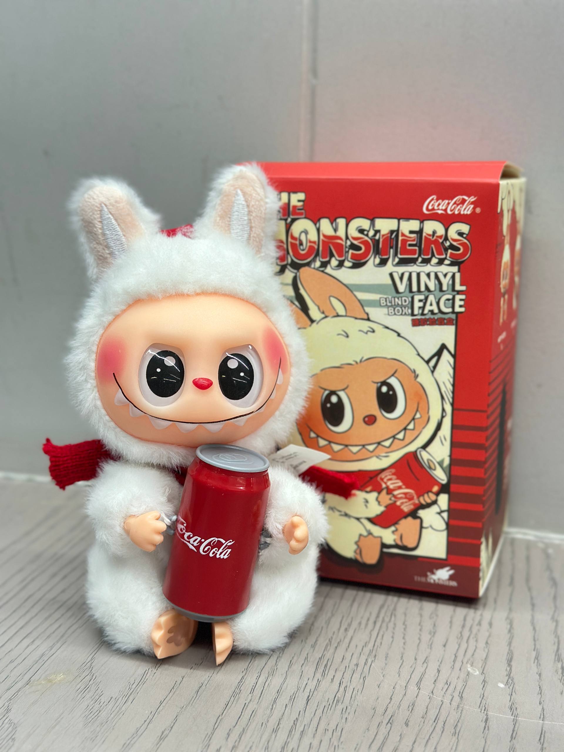 The Monsters Coca-Cola Series Vinyl Figure – Blind Box Collectible Toy (Single Box)