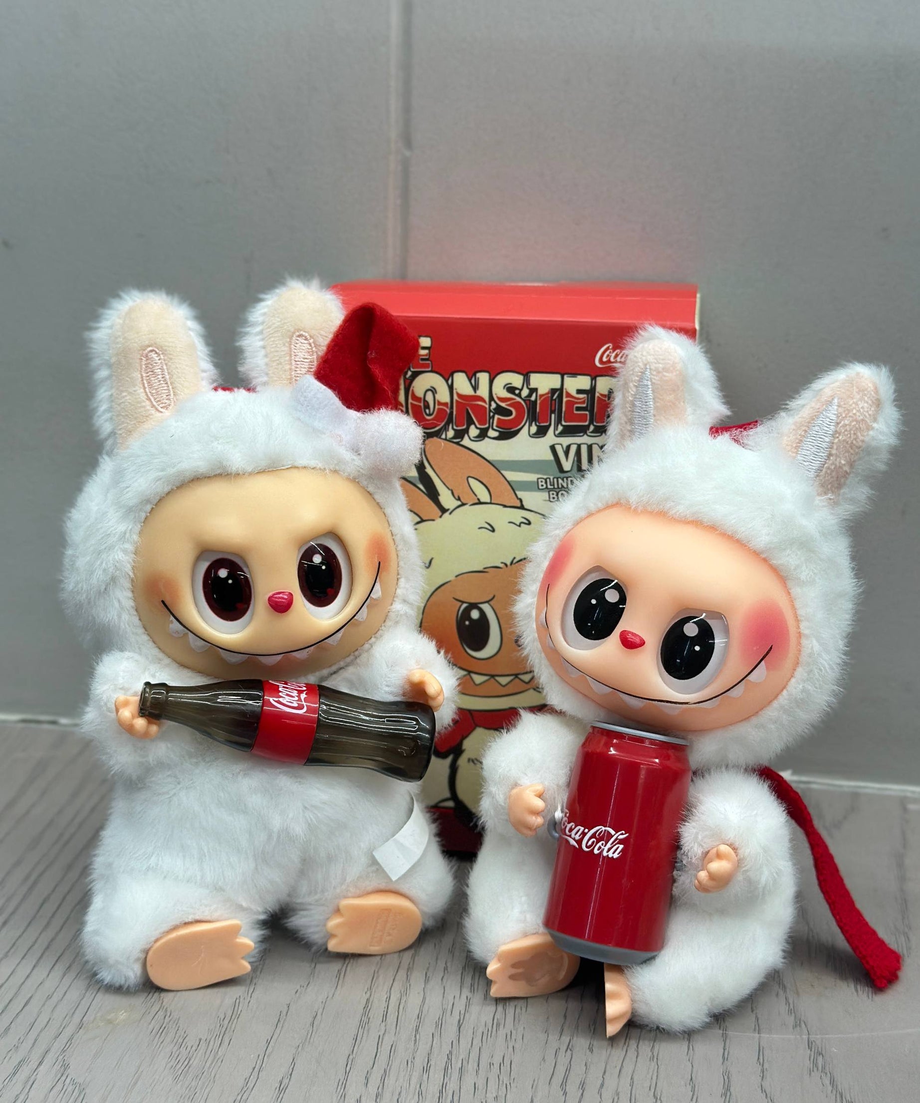 The Monsters Coca-Cola Series Vinyl Figure – Blind Box Collectible Toy (Single Box)