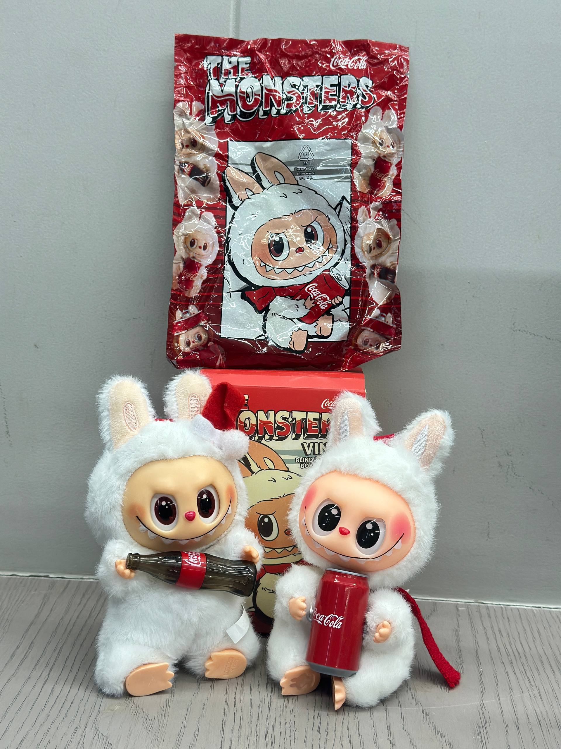 The Monsters Coca-Cola Series Vinyl Figure – Blind Box Collectible Toy (Single Box)