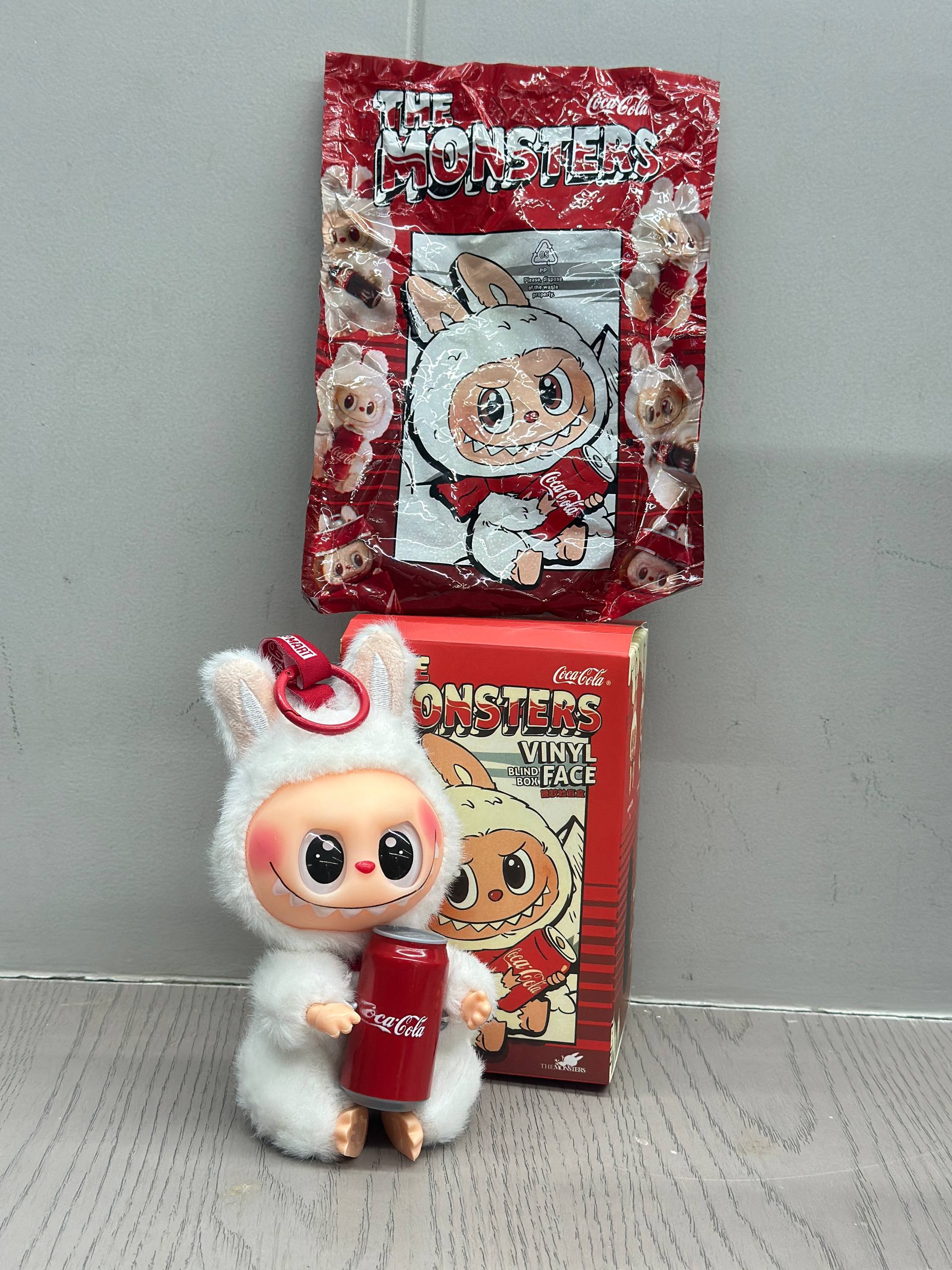The Monsters Coca-Cola Series Vinyl Figure – Blind Box Collectible Toy (Single Box)