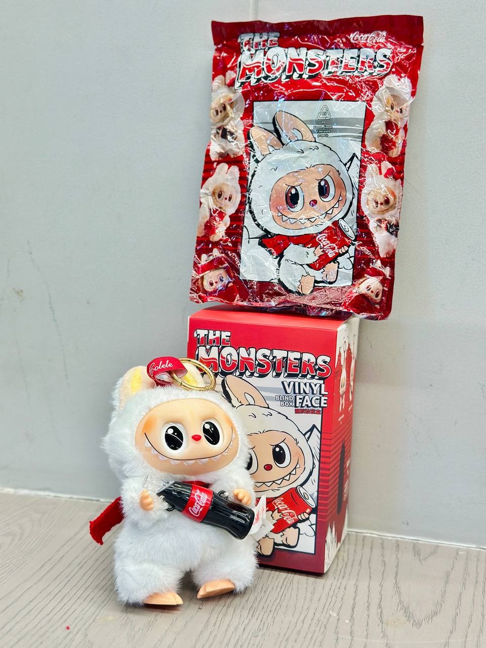 The Monsters Coca-Cola Series Vinyl Figure – Blind Box Collectible Toy (Single Box)