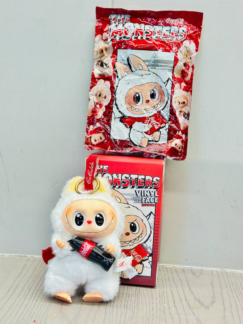 The Monsters Coca-Cola Series Vinyl Figure – Blind Box Collectible Toy (Single Box)