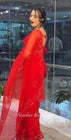 Women's Soft pure Georgette Handwork Saree ,Party Wear Sari With Blouse