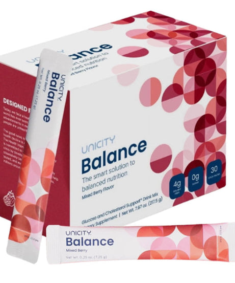 Unicity Balance Drink Mix – Mixed Berry (30 Stick Packs)