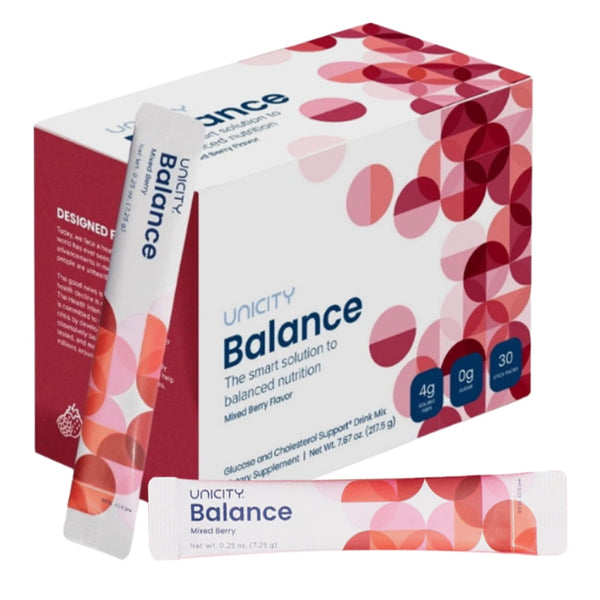 Unicity Balance Drink Mix – Mixed Berry (30 Stick Packs)