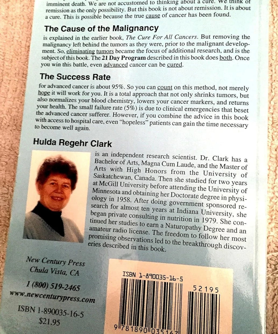 The Cure for All Advanced Cancers:- Paperback