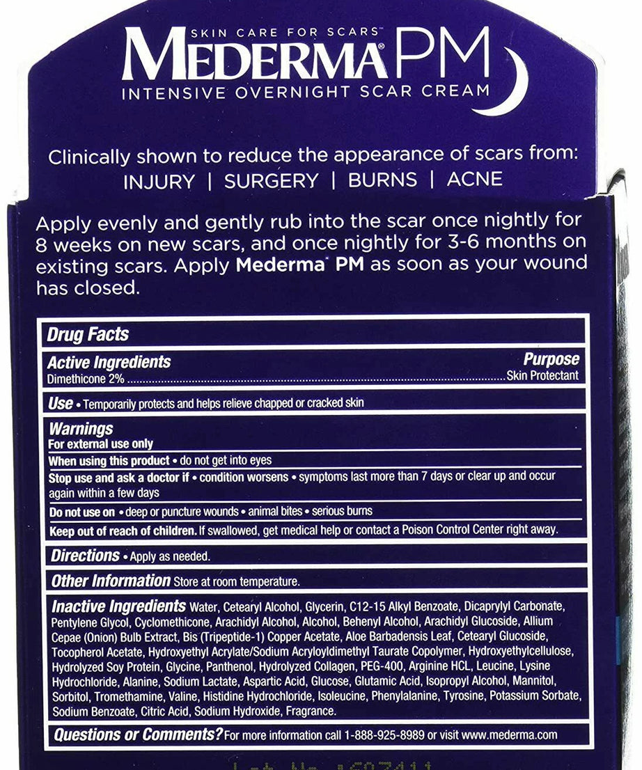 Mederma PM Intensive Overnight Scar Cream – 30 g