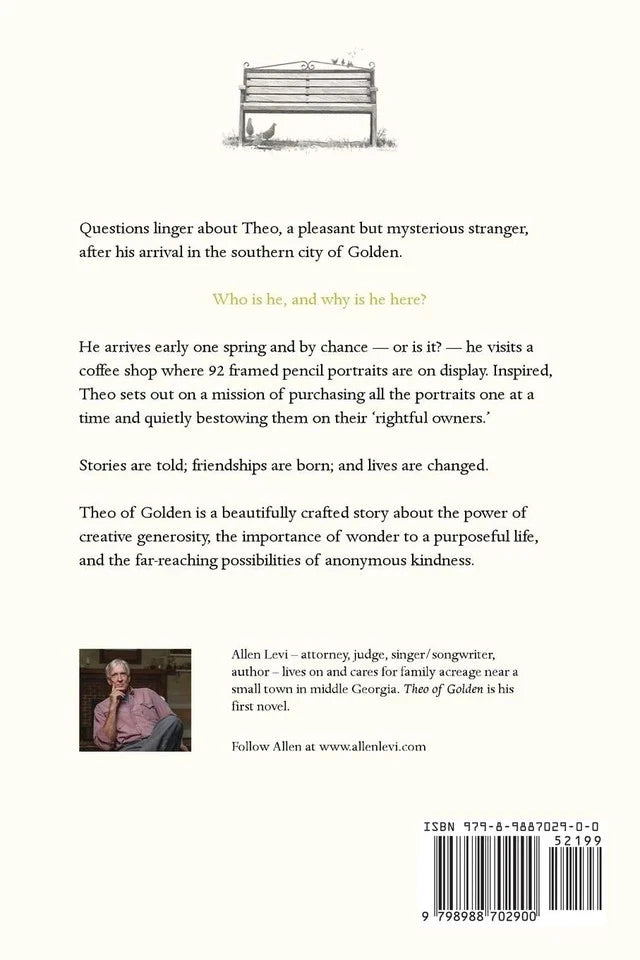 Theo of Golden Paperback 2023 by Allen Levi