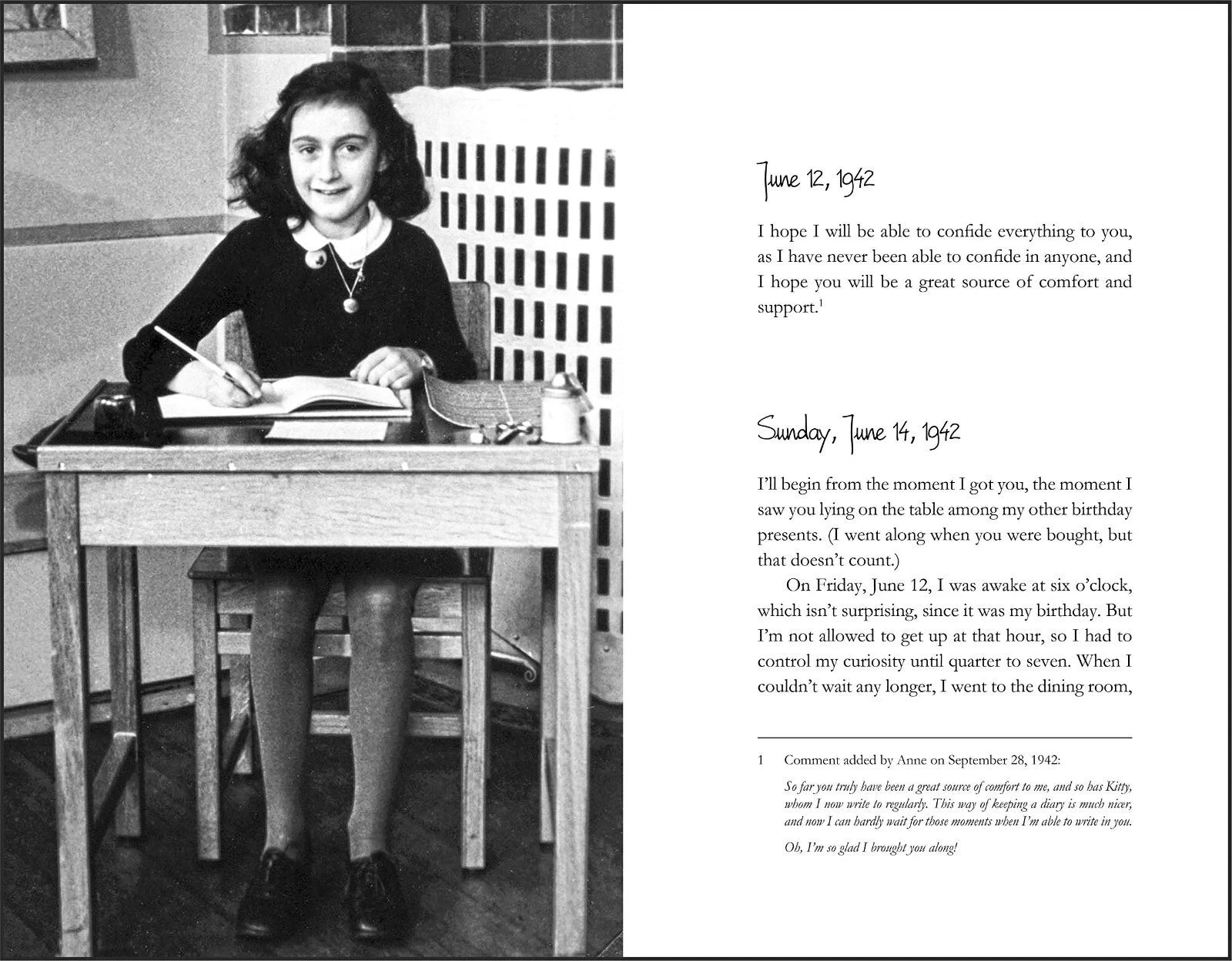 FREE SHIPPING-The Diary of A Young Girl by Anne Frank (Deluxe Hardbound Edition)