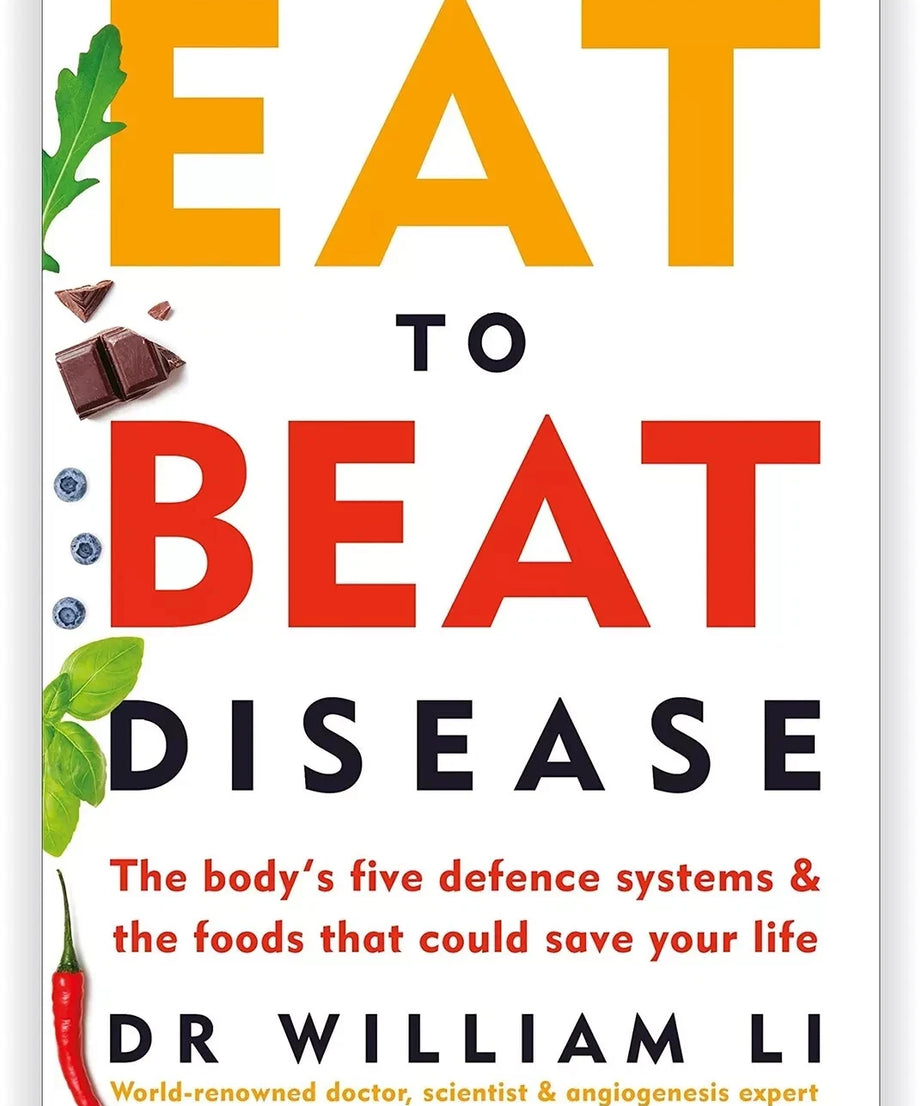 Eat to Beat Your Diet & Eat to Beat Disease 2 Books Set By William W Li 2023