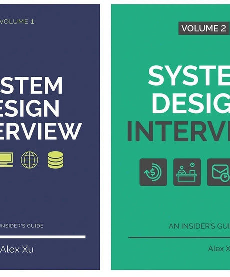 System Design Interview Books: Volume 1 Volume & 2 paperback