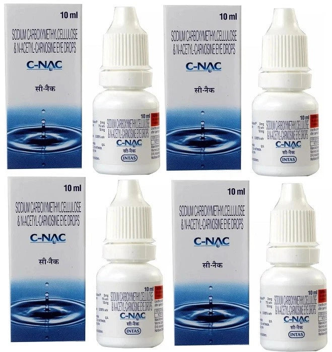 C-NAC Eye Drops, N-Acetyl-Carnosine Eye Drops - 10 ml