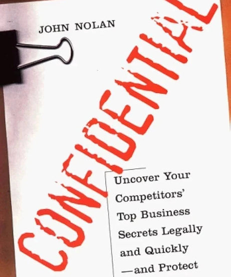 CONFIDENTIAL WRITTEN BY JOHN NOLAN BRAND NEW PAPERBACK FREE SHIPPING