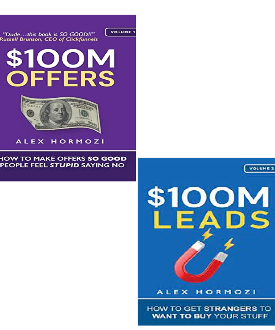 $100M Offers + $100M Leads 2 books set