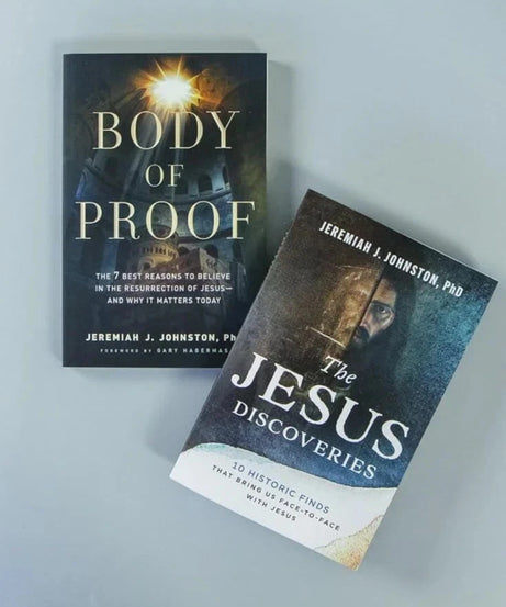 2 book combo by Jeremiah J. Johnston Jesus Discoveries,Body of Proof Paperback