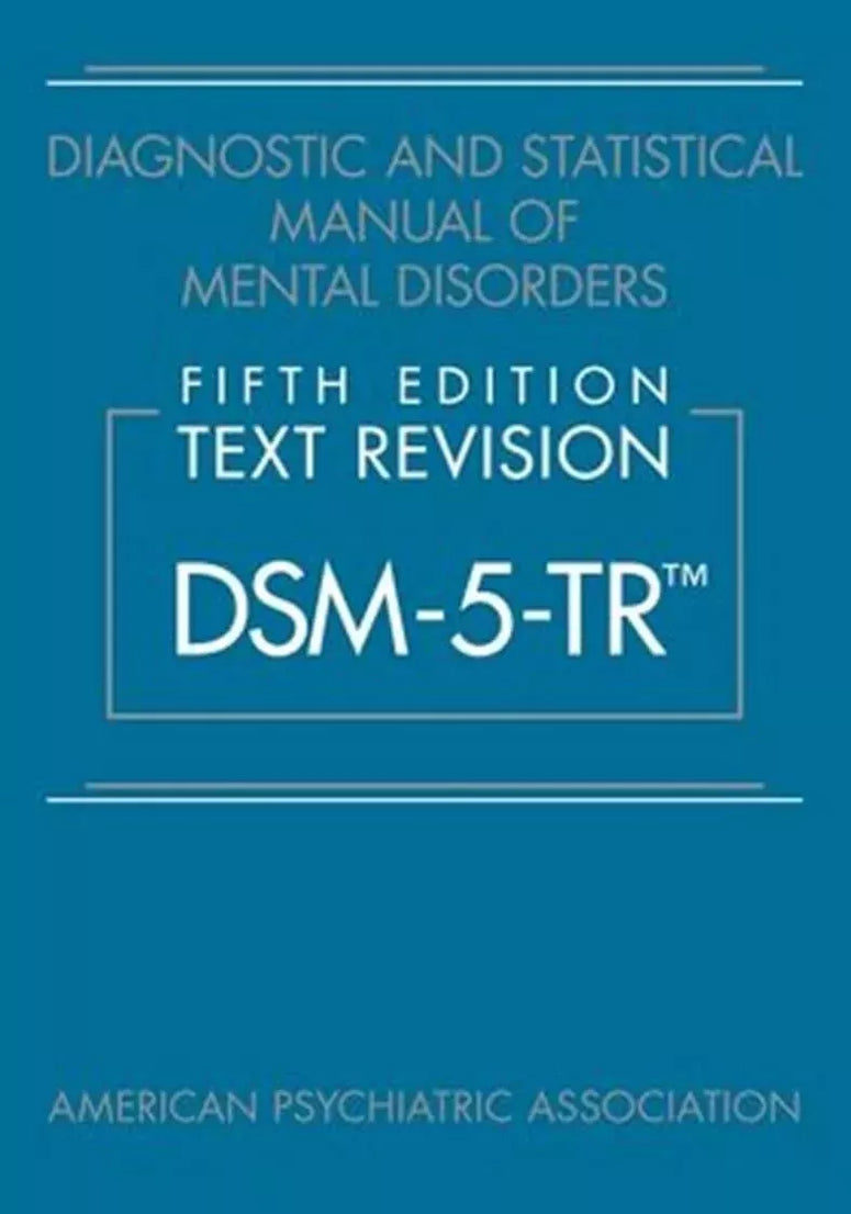 Diagnostic & Statistical Manual Disorders dsm 5tr Paperback + Desk Reference Paperback
