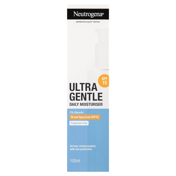 Neutrogena Oil Free Face Moisturizer SPF 15 For Long Lasting - 100ml
