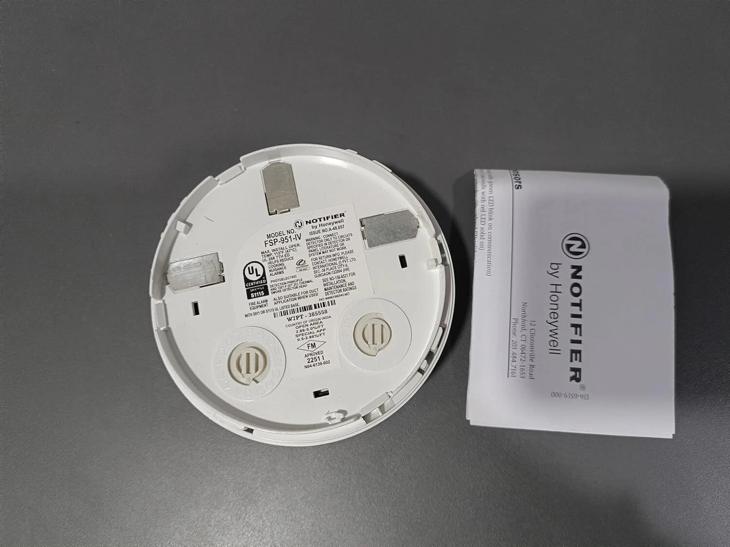NOTIFIER FSP-951-IV Intelligent Photoelectric Smoke Sensor