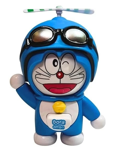 Doraemon Face Changing Keychain Cute Anime Expression Key Holder Multicolor
