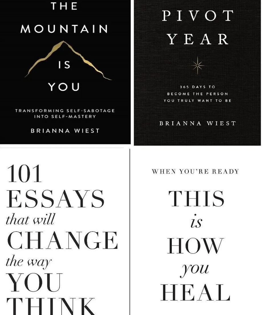 101 Essays + This is How You Heal + Mountain + The Pivot Year (COMBO BOOKS SET)