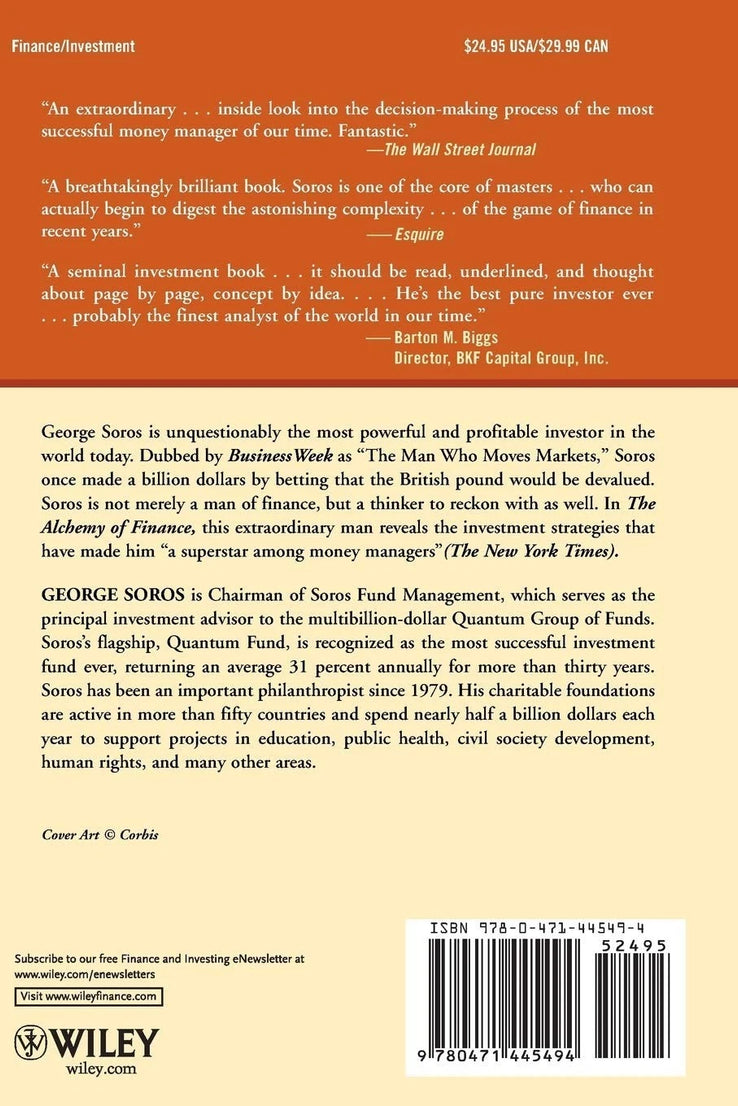 Alchemy of Finance by George Soros (2015, Trade Paperback)