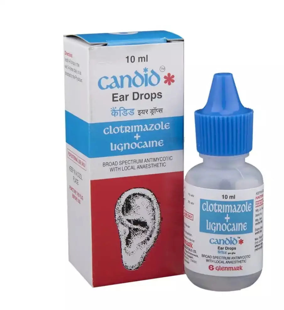 Candid Ear Drop 10ml PACK OF 3