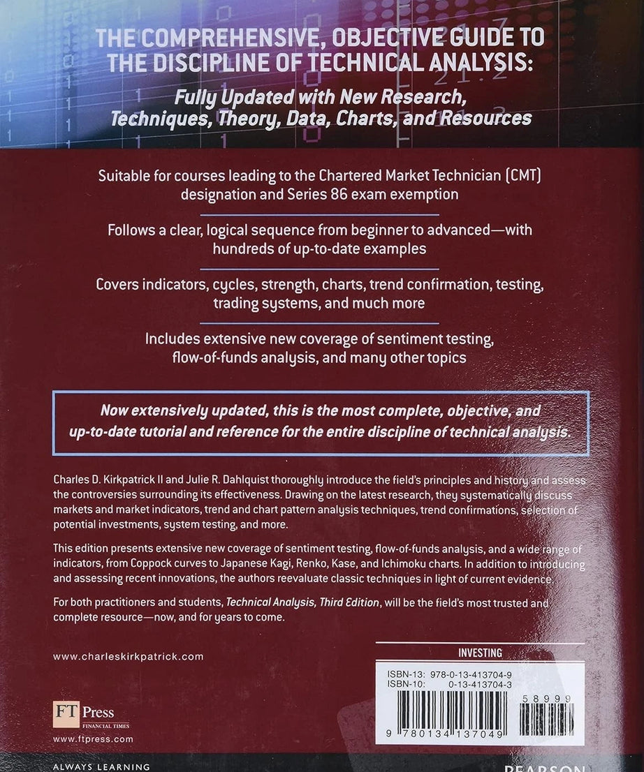 Technical Analysis: The Complete Resource for Financial Market Technicians