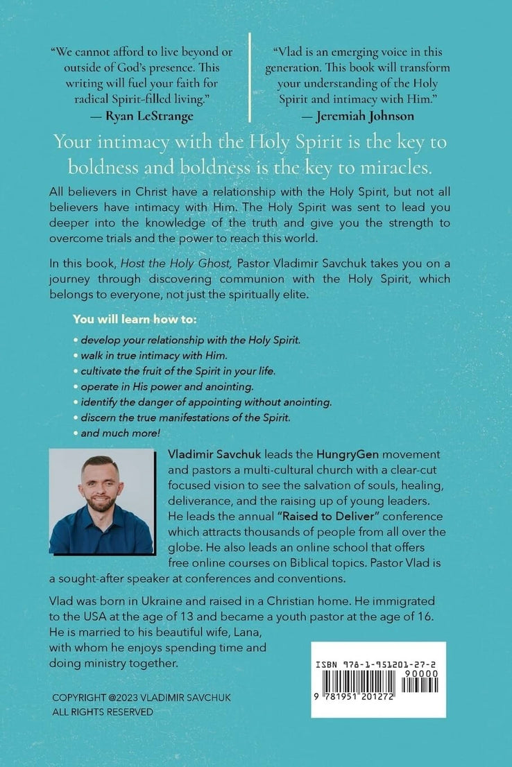 Host the Holy Ghost Paperback – 12 September 2023