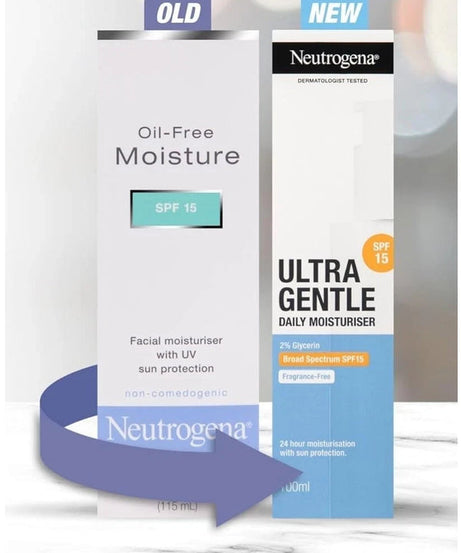 Neutrogena Oil Free Face Moisturizer SPF 15 For Long Lasting - 100ml