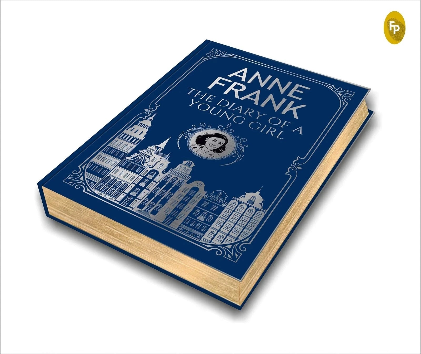 FREE SHIPPING-The Diary of A Young Girl by Anne Frank (Deluxe Hardbound Edition)