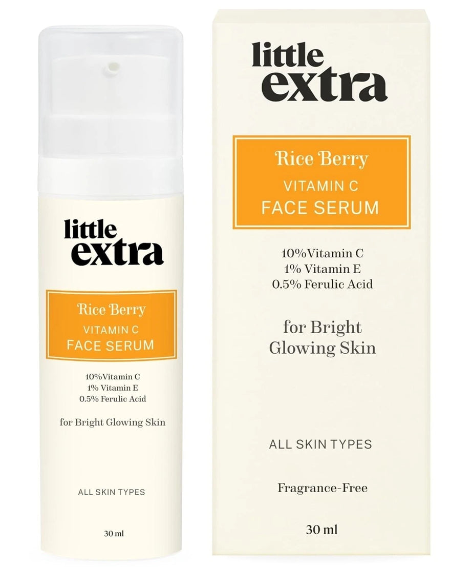 Little Extra Rice Berry 10% Vitamin C Face Serum for Glowing 30ml