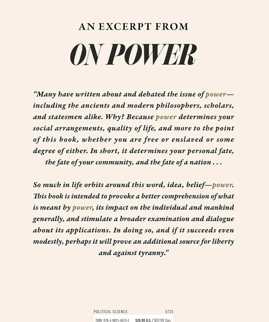 On Power by Mark R. Levin (2025.....