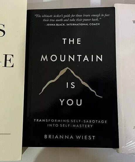 3 book set : Mountain is you + 101 essay + this is how you heal -paperback