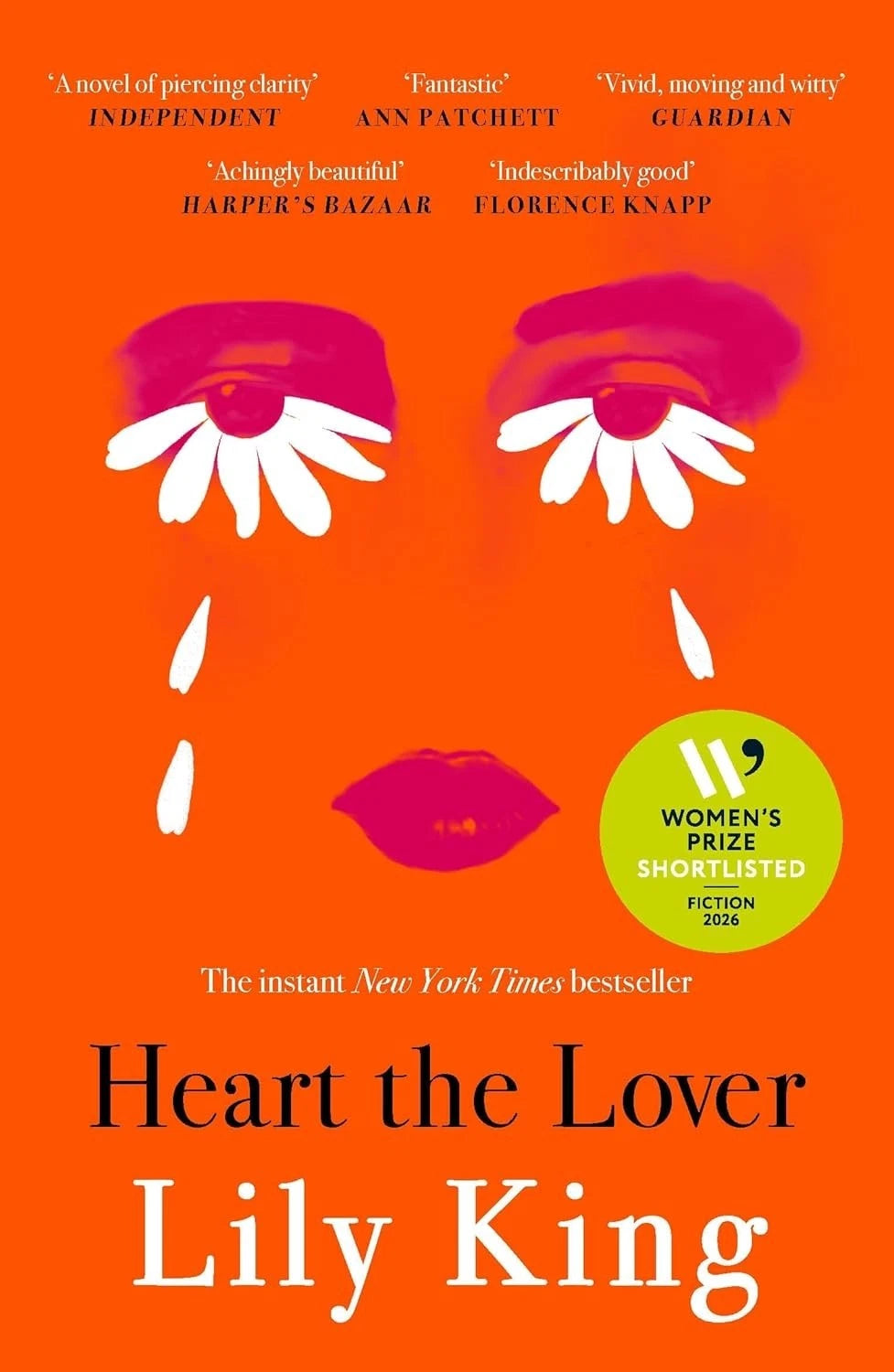 Heart the Lover by Lily King Women’s Prize Shortlisted Fiction 2026 Paperback