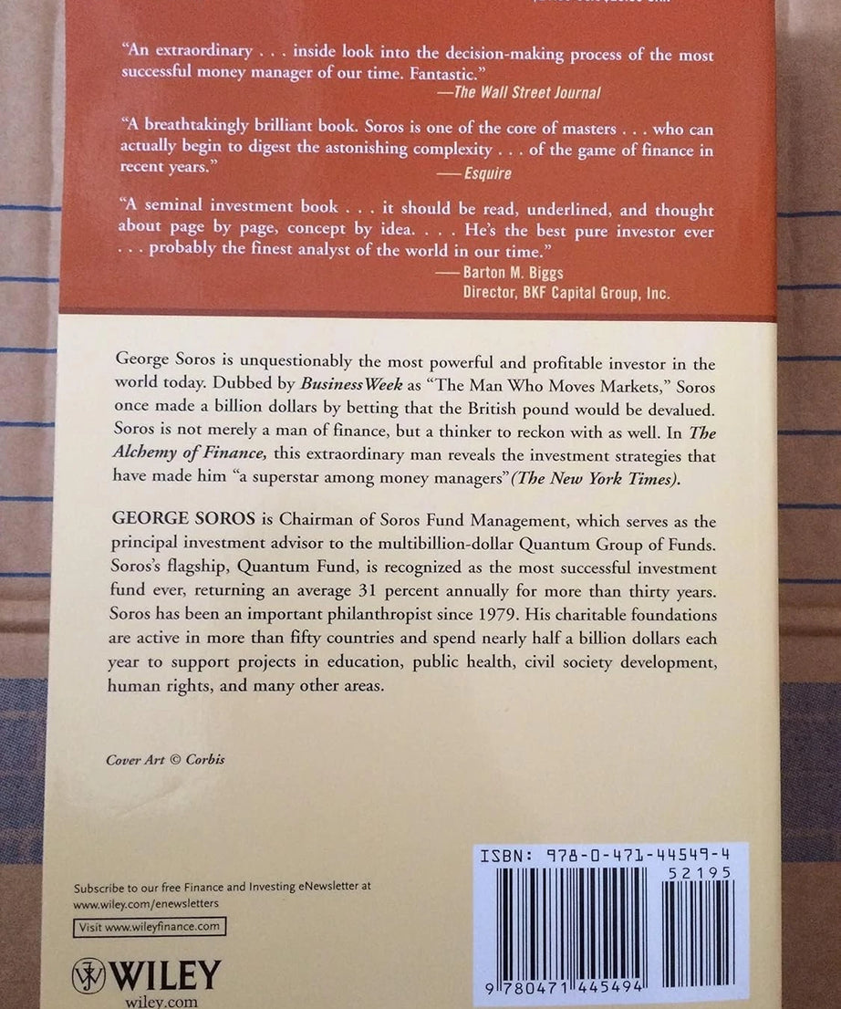 Alchemy of Finance by George Soros (2015, Trade Paperback)
