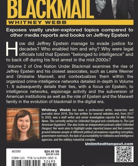 One Nation Under Blackmail: The Sordid Union Between Intelligence and Organiz...