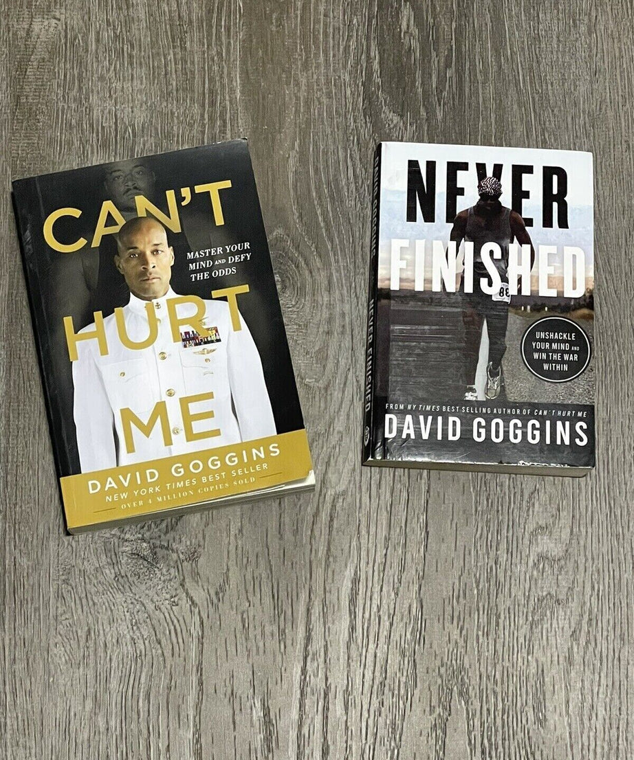 NEVER FINISHED : + CAN 'T HURT ME- Paperback