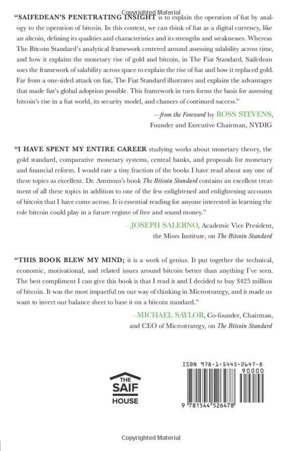 The Fiat Standard :- paperback