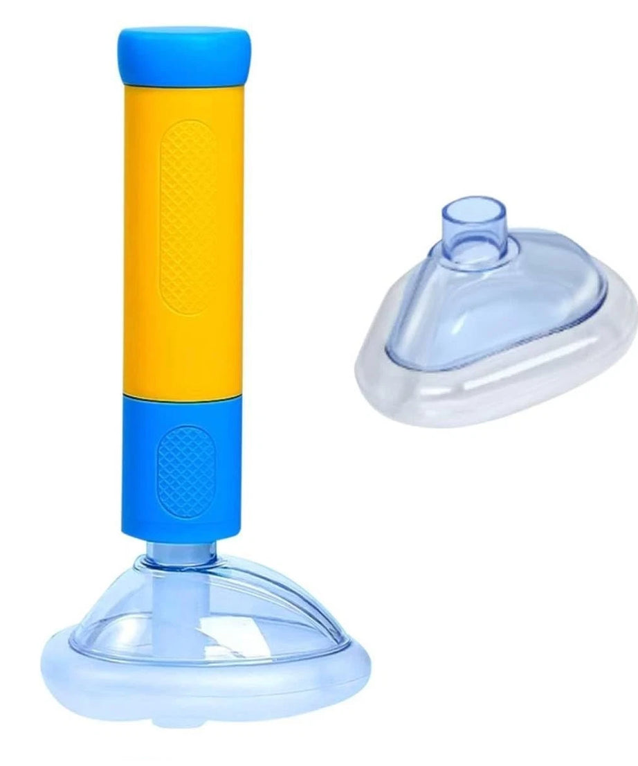 Anti Choking Device for Kids & Adults | Portable Choking Rescue Suction Tool with 2 Masks
