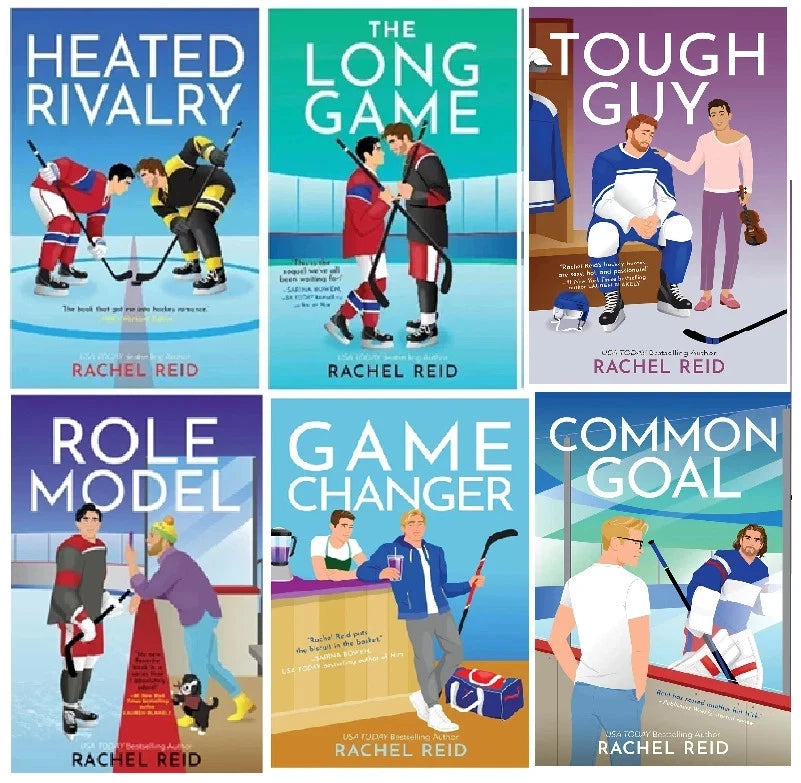 Heated Rivalry & Game Changer – Rachel Reid 6 Book Set (Paperback)