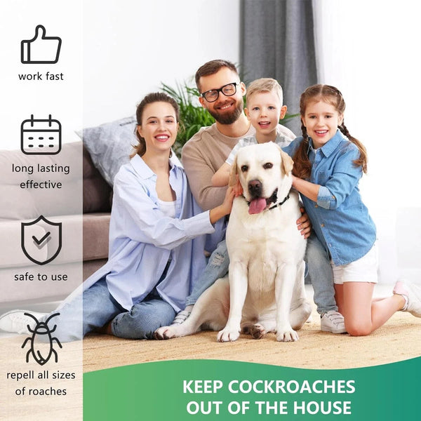 Roach Killer Cockroach Traps for Indoor & Outdoor Infestation Control pack of 12