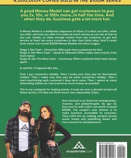 $100M Money Models: How To Make Money Paperback (BIG SIZE)