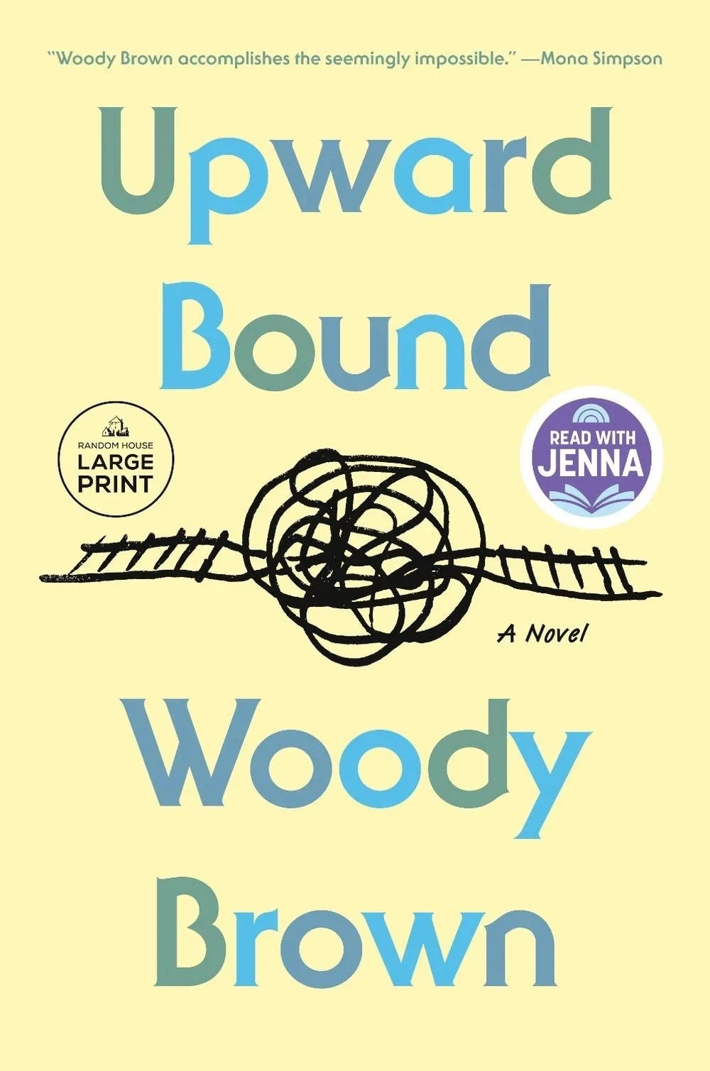 Upward Bound: A Novel by Woody Brown Paperback Book