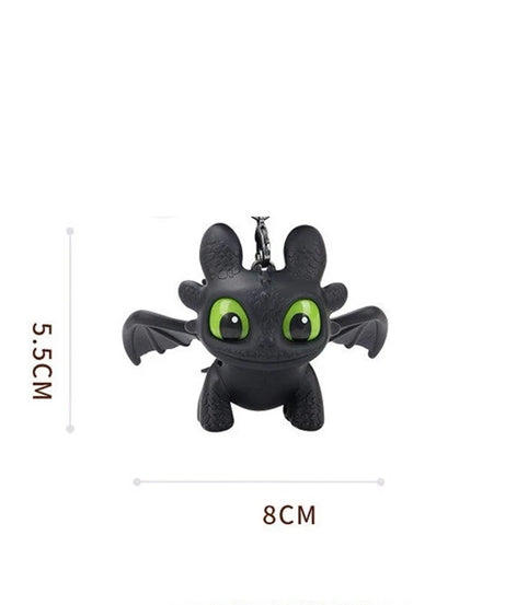 DRAGON KEYCHAIN NIGHT KEYCHAIN