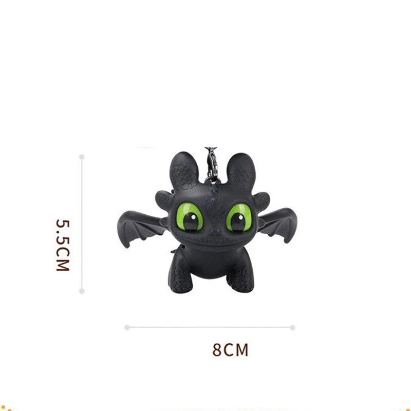 DRAGON KEYCHAIN NIGHT KEYCHAIN