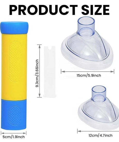 Anti Choking Device for Kids & Adults | Portable Choking Rescue Suction Tool with 2 Masks