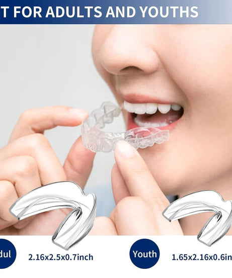 Mouth Guard for Grinding Teeth and Clenching Teeth MOUTH GUARD (8 GUARD +2 SIZE)