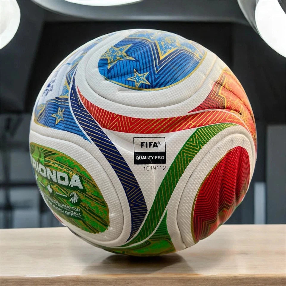 Trionda Football with Air Pump – Official Match Soccer Ball for Kids & Adults, Outdoor Training Practice Ball