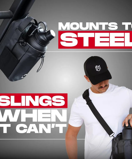 Magnetic Bag Company - Bottle Sling for Men and Women | for Travel